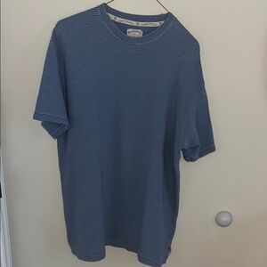 Vintage Blue Striped Men's Tee